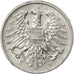 Coin, Austria, 2 Groschen, 1976, AU(50-53), Aluminum, KM:2876
