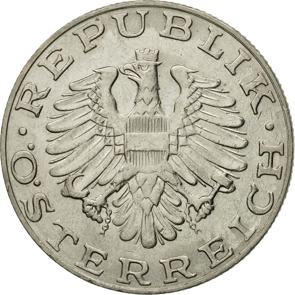Moneta, Austria, 10 Schilling, 1986, BB+, Nichel placcato rame-nichel, KM:2918