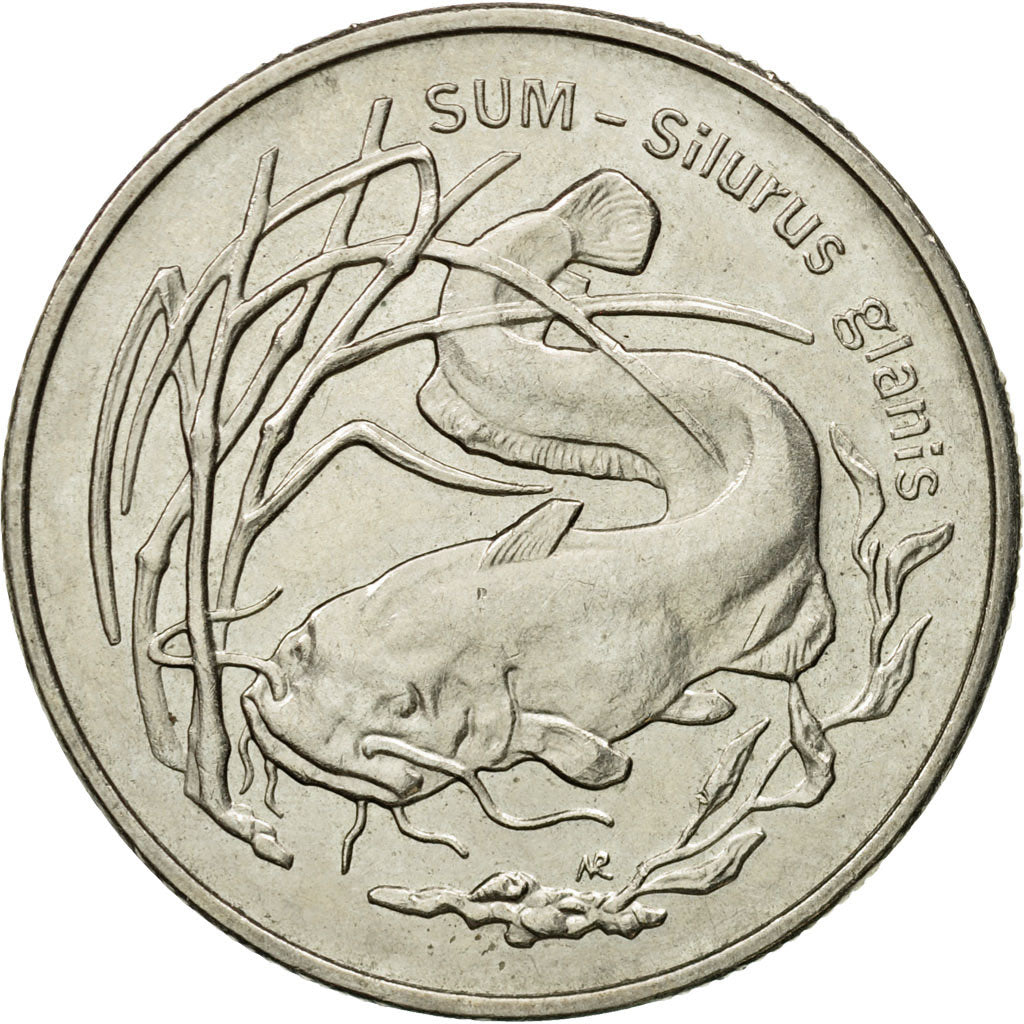 Coin, Poland, 2 Zlote, 1995, Warsaw, MS(64), Copper-nickel, KM:289