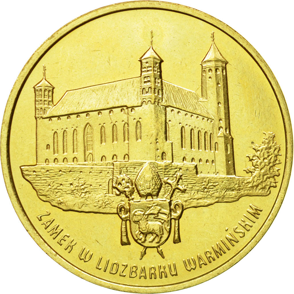 Coin, Poland, 2 Zlote, 1996, Warsaw, MS(64), Brass, KM:313
