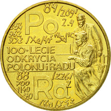Coin, Poland, 2 Zlote, 1998, Warsaw, MS(64), Brass, KM:344