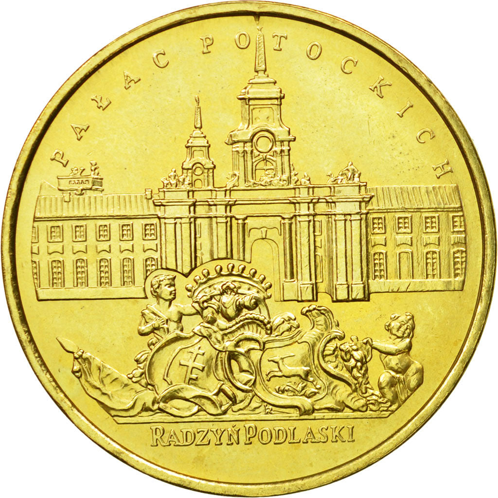 Coin, Poland, 2 Zlote, 1999, Warsaw, MS(64), Brass, KM:372