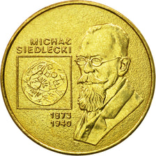 Coin, Poland, 2 Zlote, 2001, Warsaw, MS(63), Brass, KM:421
