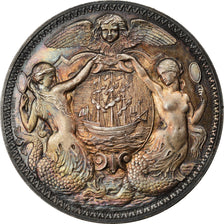 France, Medal, Centenaire de la Proclamation de la République, Dieppe, 1892