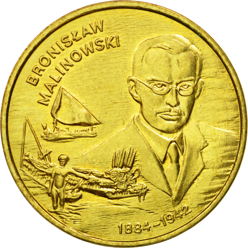 Coin, Poland, 2 Zlote, 2002, Warsaw, MS(64), Brass, KM:431