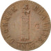 HAITI, Centime, 1830, KM #A21, AU(50-53), Copper, 3.18
