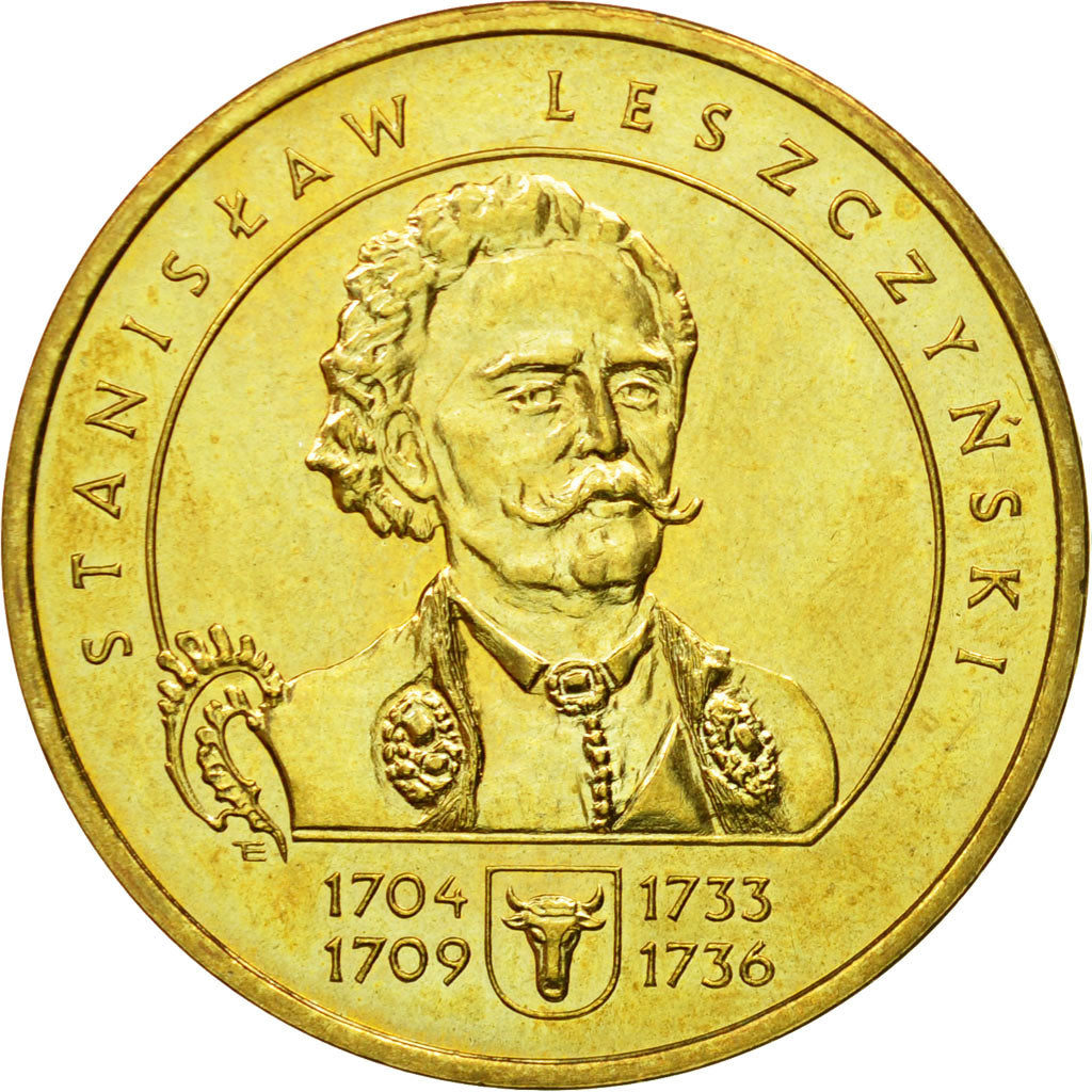 Coin, Poland, 2 Zlote, 2003, Warsaw, MS(64), Brass, KM:473
