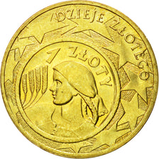 Coin, Poland, 2 Zlote, 2004, Warsaw, MS(64), Brass, KM:479