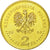 Moneda, Polonia, 2 Zlote, 2004, Warsaw, SC+, Latón, KM:499