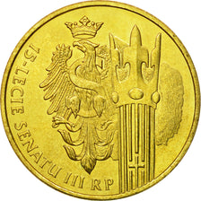 Coin, Poland, 2 Zlote, 2004, Warsaw, MS(64), Brass, KM:503
