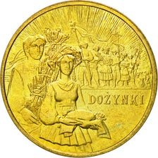 Coin, Poland, 2 Zlote, 2004, Warsaw, MS(64), Brass, KM:507