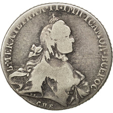 Münze, Russland, Catherine II, Rouble, 1765, Saint-Petersburg, SGE+, Silber