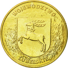 Coin, Poland, 2 Zlote, 2004, Warsaw, MS(64), Brass, KM:514