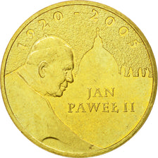 Coin, Poland, 2 Zlote, 2005, Warsaw, MS(64), Brass, KM:525