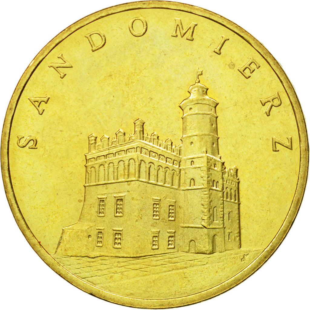 Coin, Poland, 2 Zlote, 2006, Warsaw, MS(64), Brass, KM:550