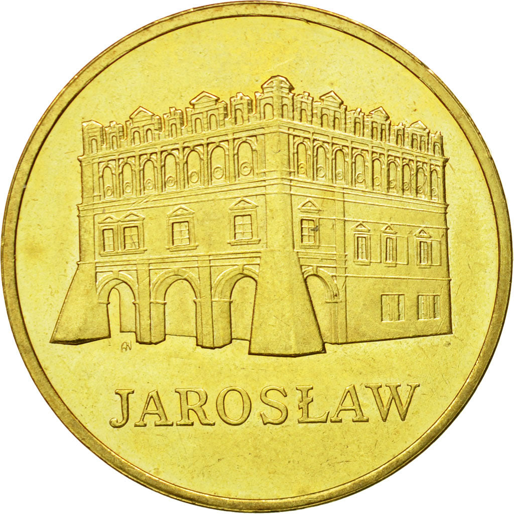 Coin, Poland, 2 Zlote, 2006, Warsaw, MS(64), Brass, KM:566