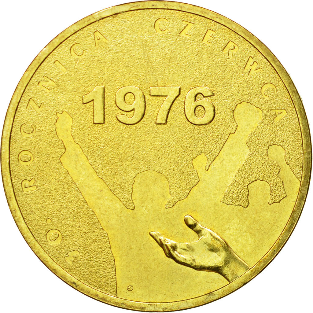 Coin, Poland, 2 Zlote, 2006, Warsaw, MS(64), Brass, KM:571