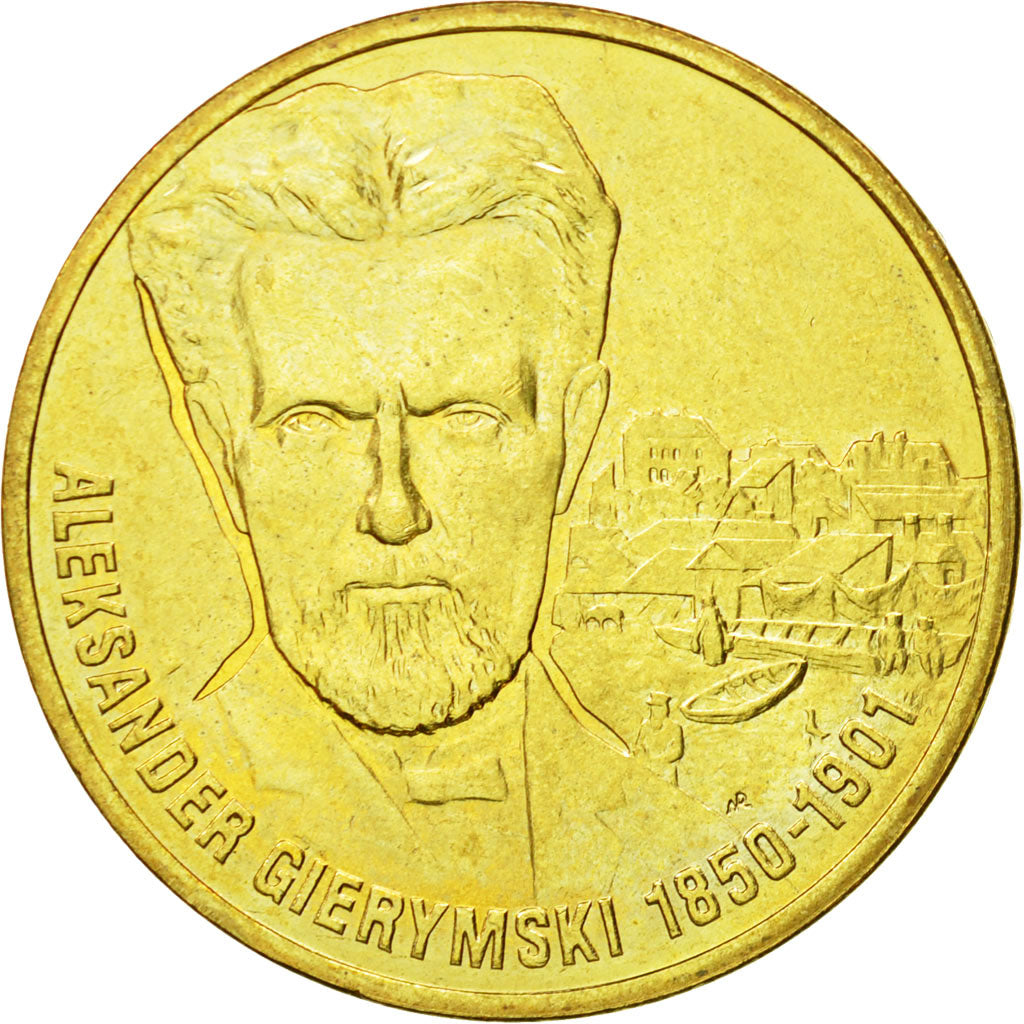 Coin, Poland, 2 Zlote, 2006, Warsaw, MS(64), Brass, KM:575