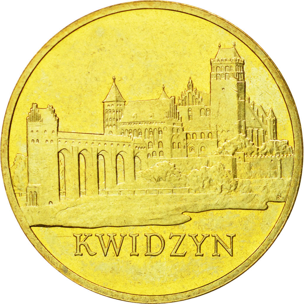 Coin, Poland, 2 Zlote, 2007, Warsaw, MS(64), Brass, KM:577