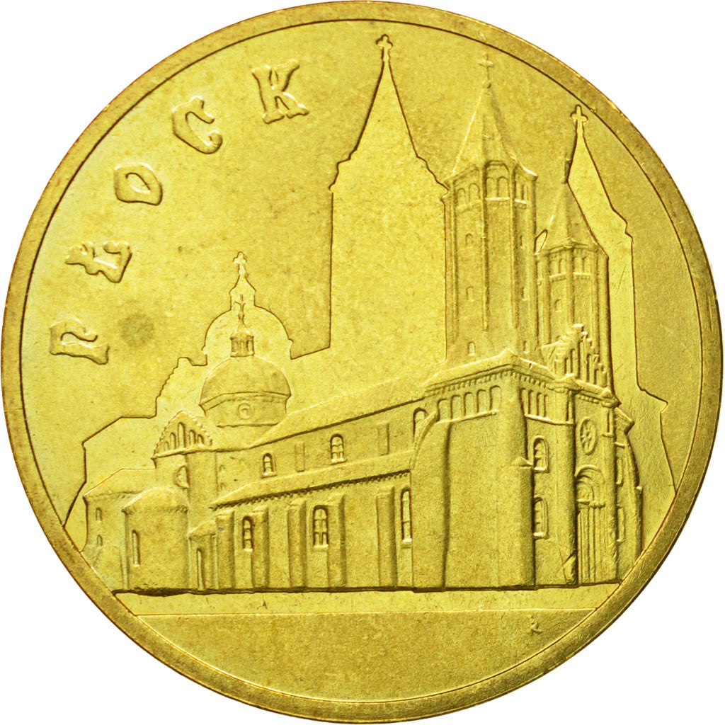 Coin, Poland, 2 Zlote, 2007, Warsaw, MS(64), Brass, KM:617