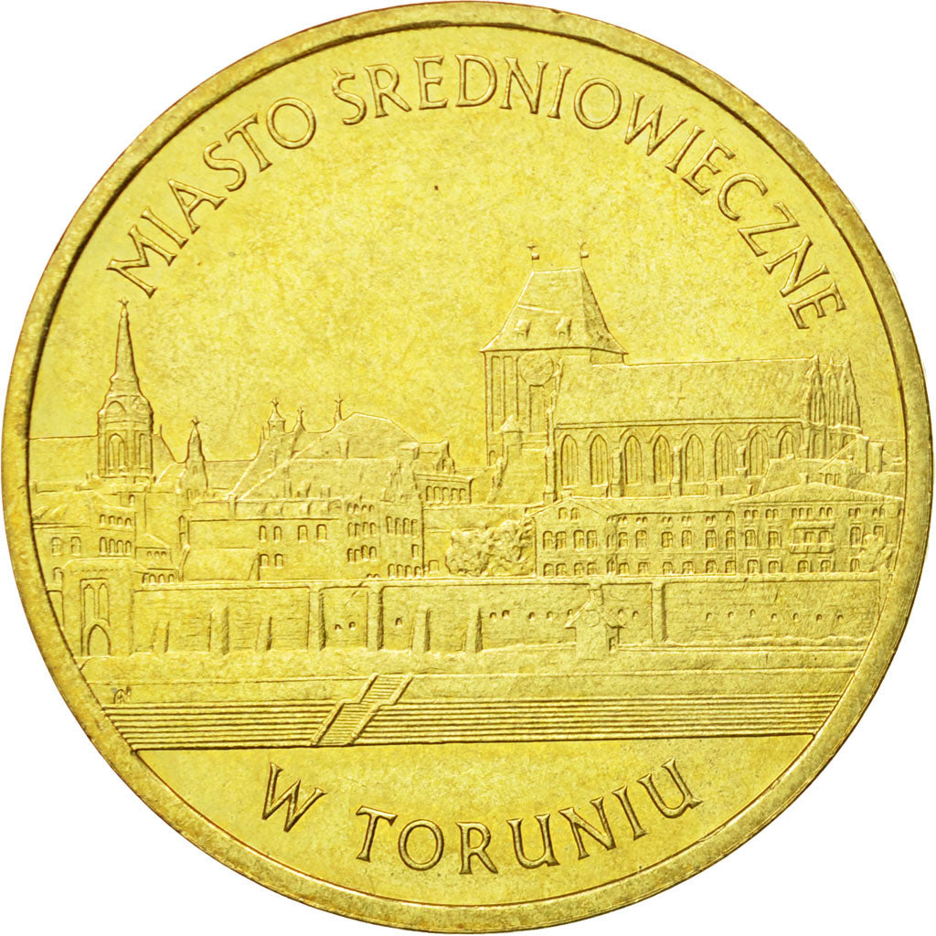 Coin, Poland, 2 Zlote, 2007, Warsaw, MS(64), Brass, KM:622