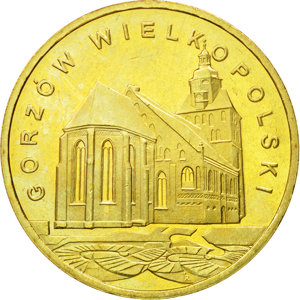 Coin, Poland, 2 Zlote, 2007, Warsaw, MS(64), Brass, KM:623