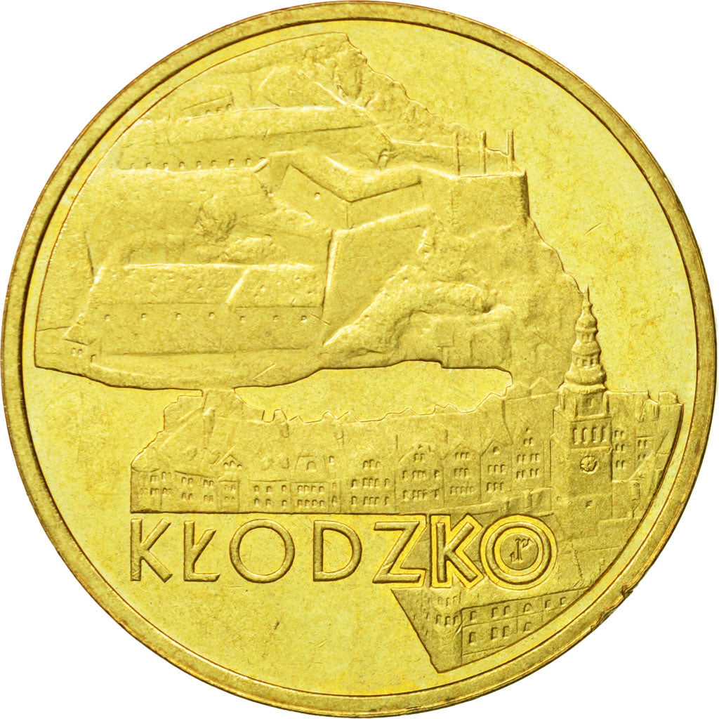 Coin, Poland, 2 Zlote, 2007, Warsaw, MS(64), Brass, KM:624