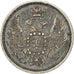 Moneda, Rusia, 10 Kopeks, Grivennik, 1855, Saint-Petersburg, MBC+, Plata