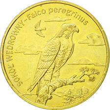 Coin, Poland, 2 Zlote, 2008, Warsaw, MS(64), Brass, KM:627