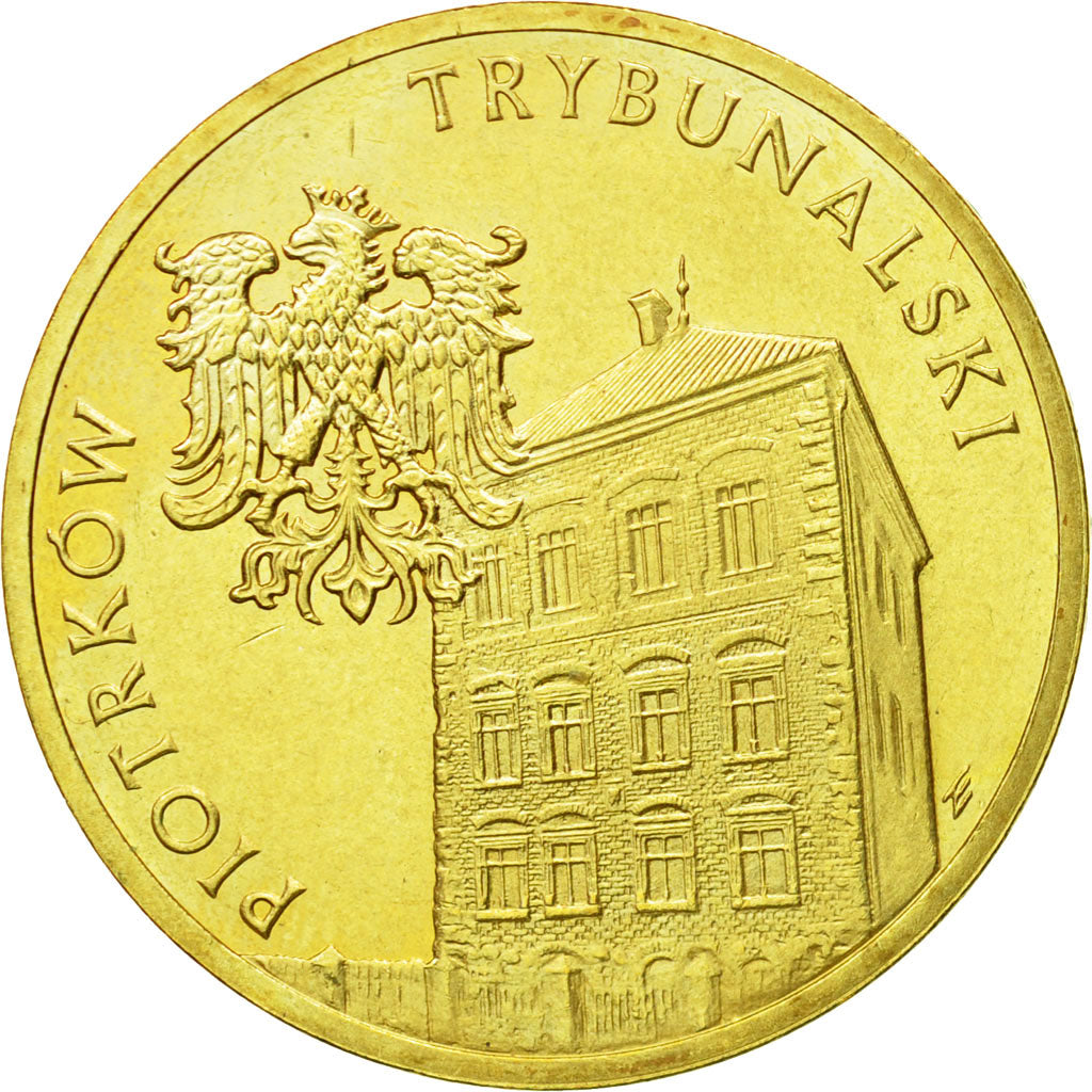 Coin, Poland, 2 Zlote, 2008, Warsaw, MS(64), Brass, KM:628