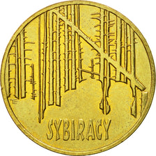 Coin, Poland, 2 Zlote, 2008, Warsaw, MS(63), Brass, KM:638