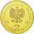 Moneda, Polonia, 2 Zlote, 2008, Warsaw, SC, Latón, KM:659