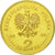 Moneda, Polonia, 2 Zlote, 2008, Warsaw, SC, Latón, KM:662