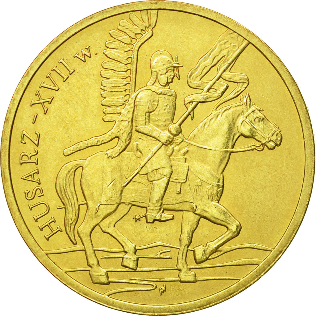 Coin, Poland, 2 Zlote, 2009, Warsaw, MS(63), Brass, KM:670