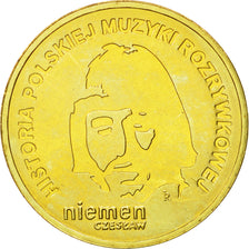 Coin, Poland, 2 Zlote, 2009, Warsaw, MS(63), Brass, KM:684