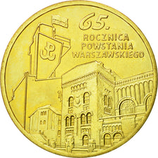 Coin, Poland, 2 Zlote, 2009, Warsaw, MS(64), Brass, KM:687