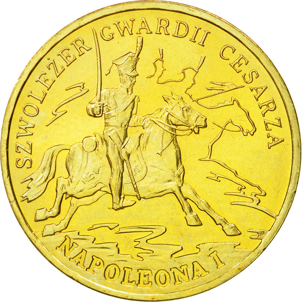 Coin, Poland, 2 Zlote, 2010, Warsaw, MS(63), Brass, KM:718