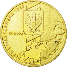 Coin, Poland, 2 Zlote, 2010, Warsaw, MS(63), Brass, KM:735
