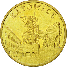Coin, Poland, 2 Zlote, 2010, Warsaw, MS(63), Brass, KM:761