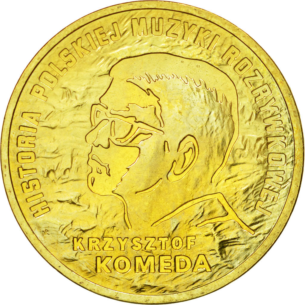 Coin, Poland, 2 Zlote, 2010, Warsaw, MS(63), Brass, KM:727