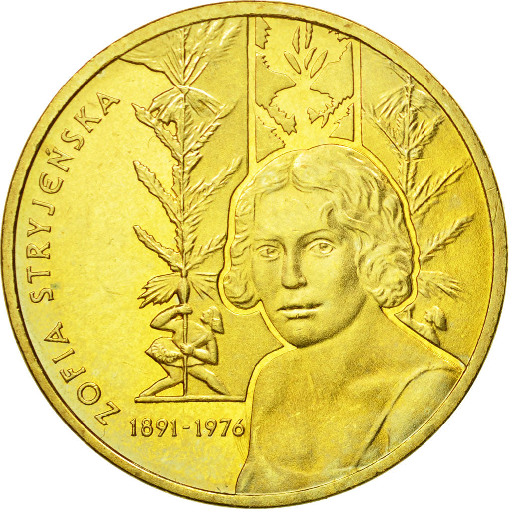 Coin, Poland, 2 Zlote, 2011, Warsaw, MS(63), Brass, KM:764
