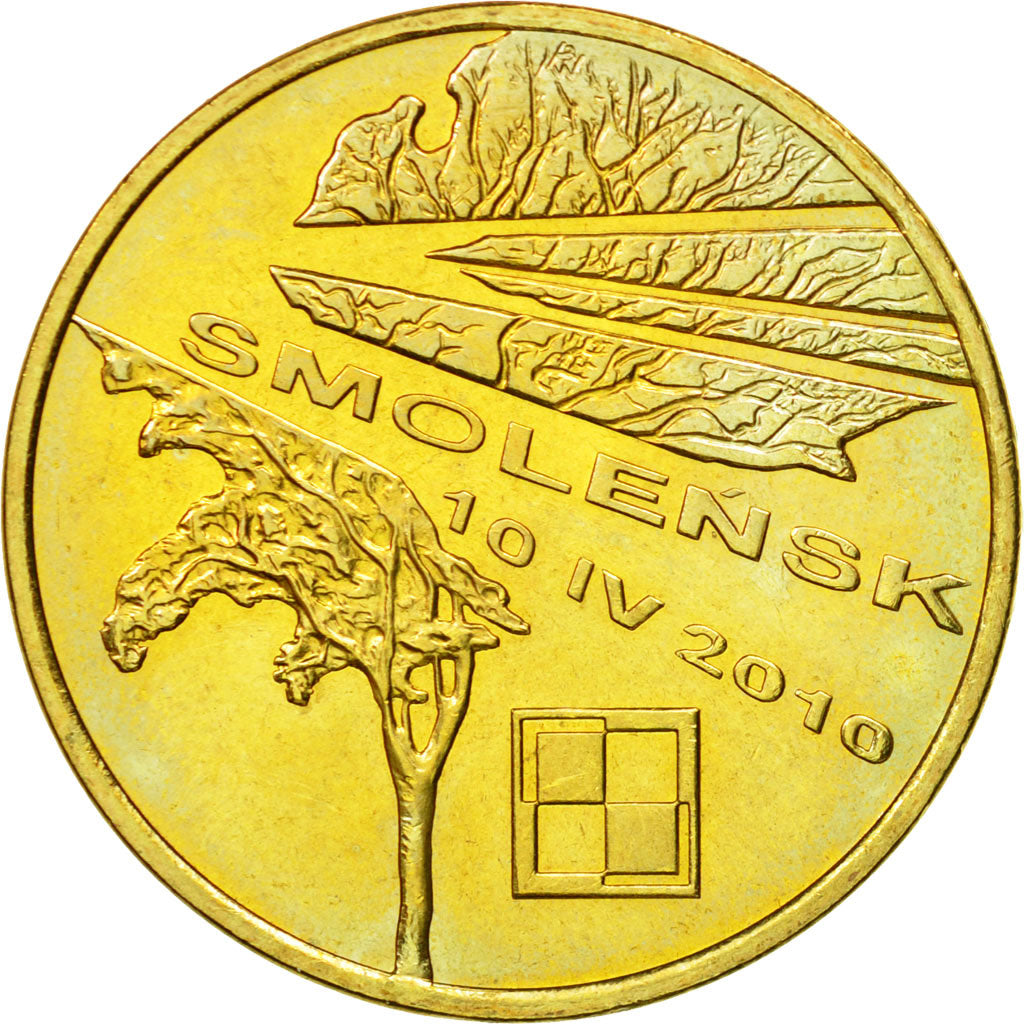 Coin, Poland, 2 Zlote, 2011, Warsaw, MS(63), Brass, KM:769