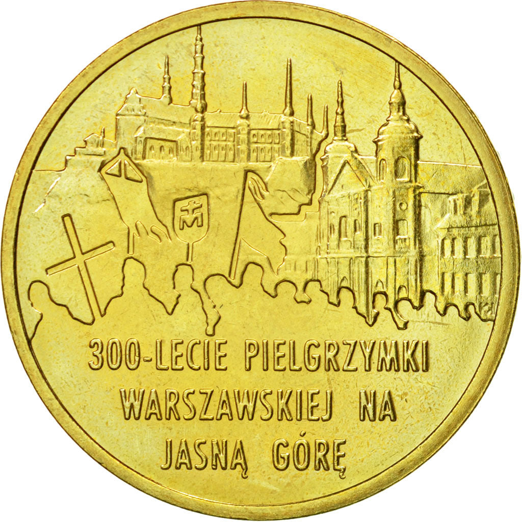 Coin, Poland, 2 Zlote, 2011, Warsaw, MS(63), Brass, KM:784