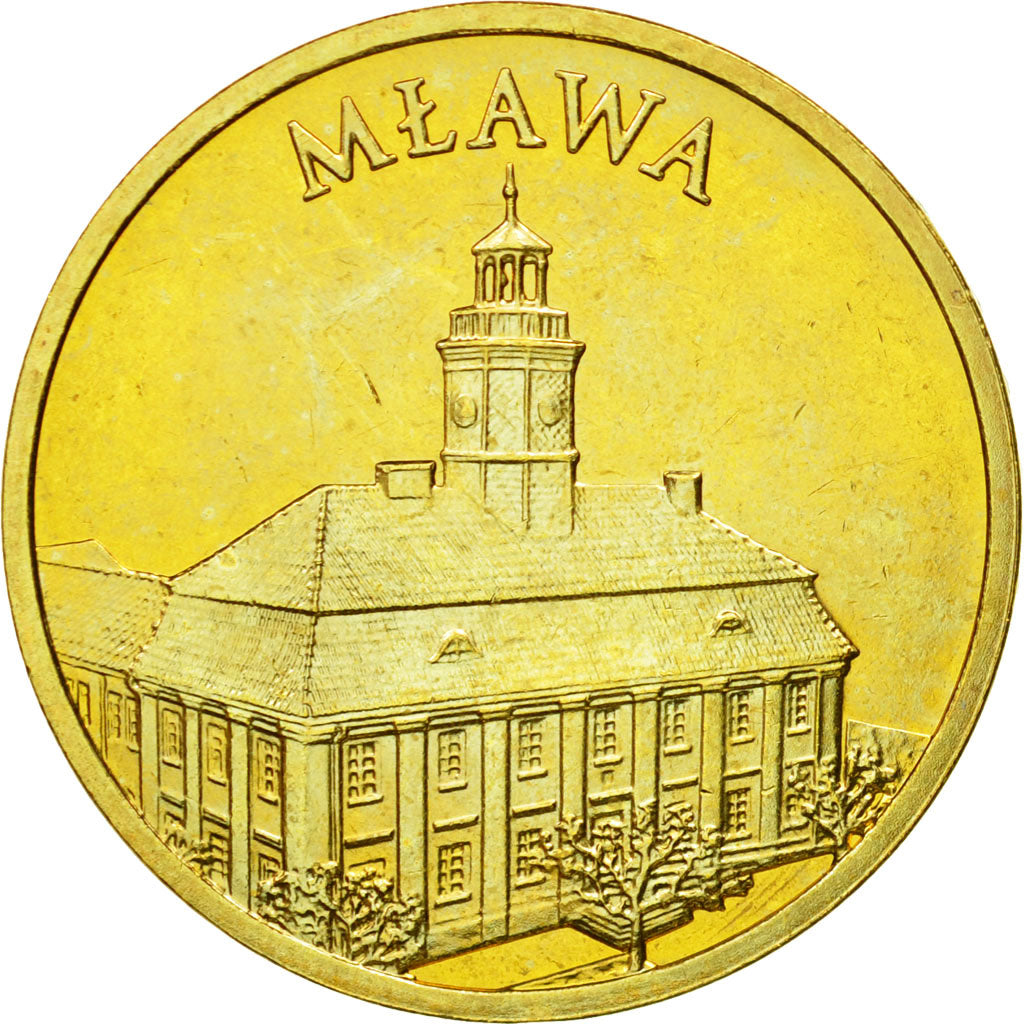 Coin, Poland, 2 Zlote, 2011, Warsaw, MS(63), Brass, KM:788