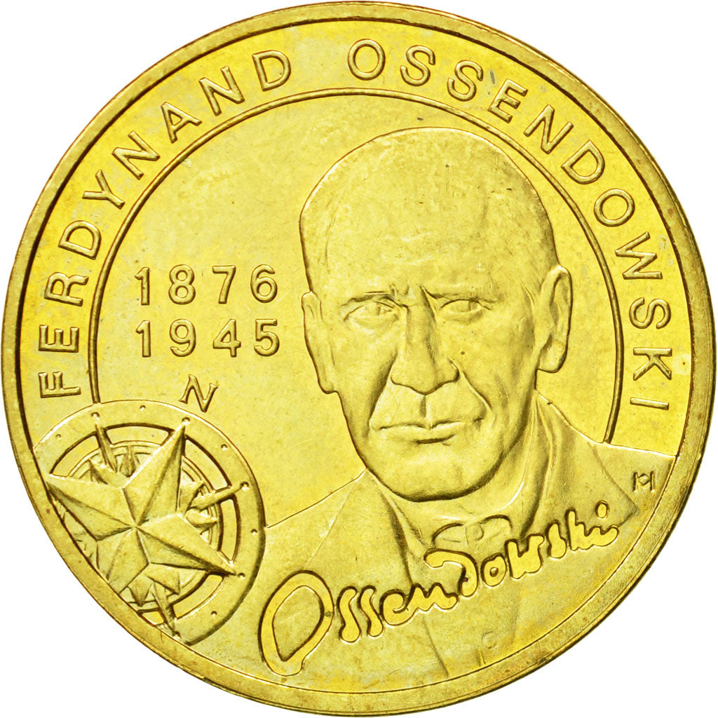 Coin, Poland, 2 Zlote, 2011, Warsaw, MS(63), Brass, KM:797