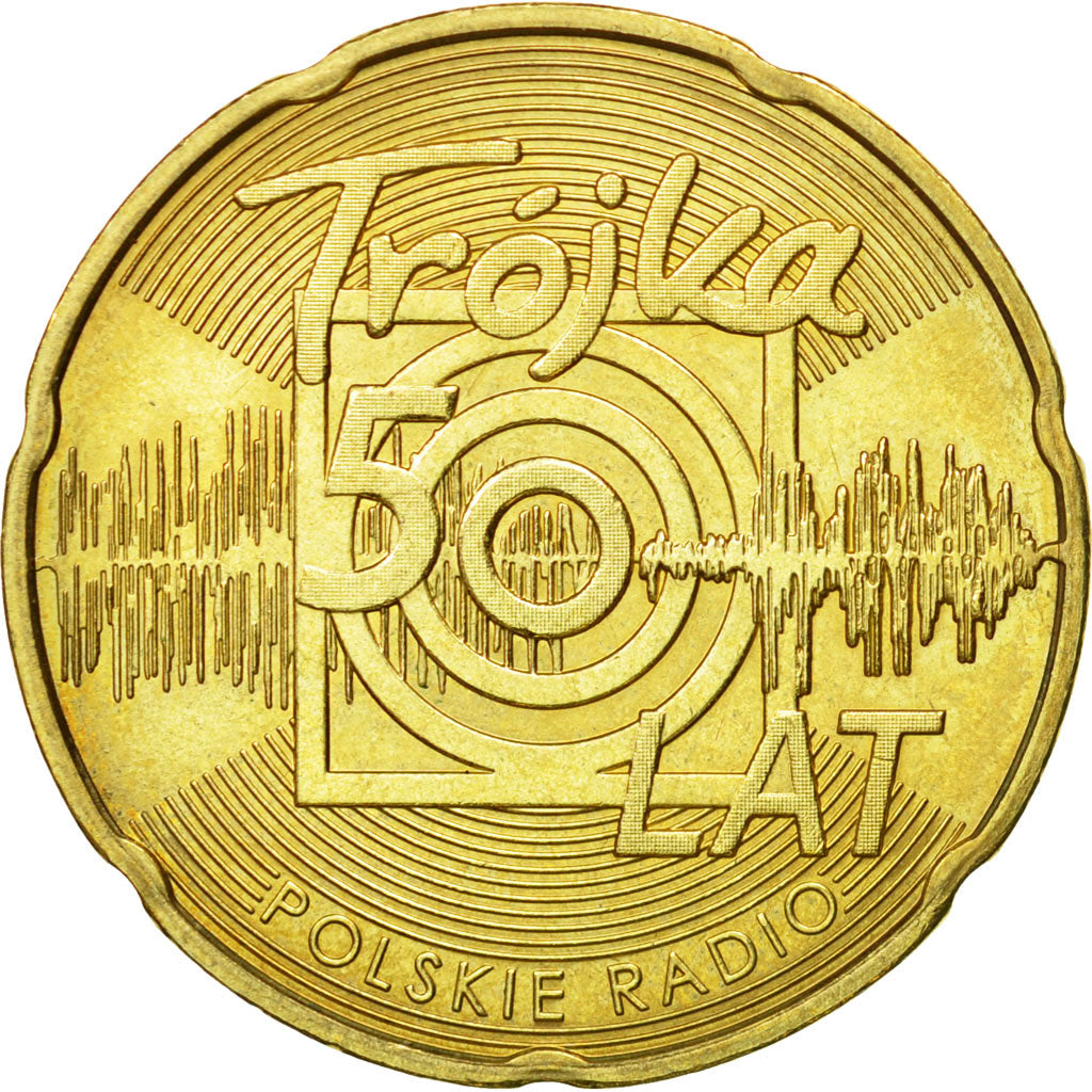 Coin, Poland, 2 Zlote, 2012, Warsaw, MS(63), Brass, KM:816