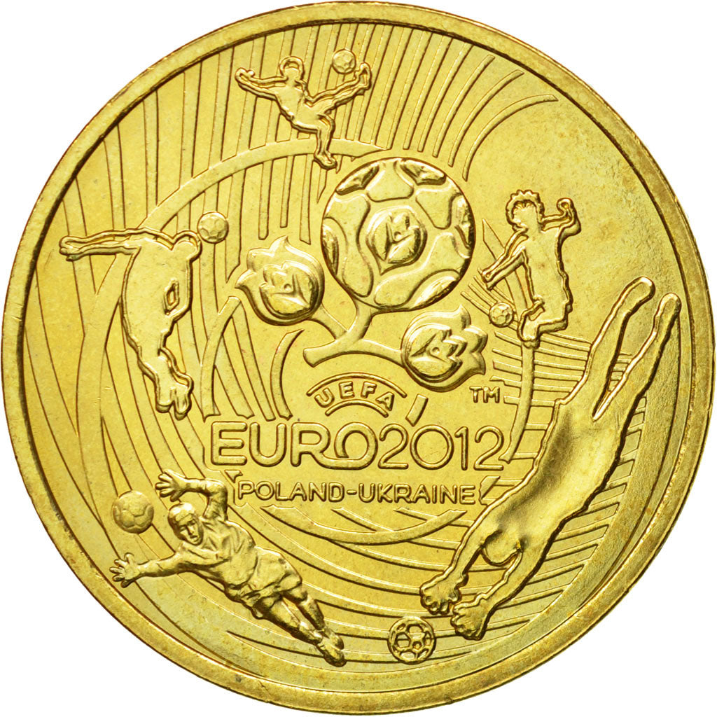 Coin, Poland, 2 Zlote, 2012, Warsaw, MS(63), Brass, KM:823