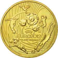 Coin, Poland, 2 Zlote, 2012, Warsaw, MS(63), Brass, KM:823