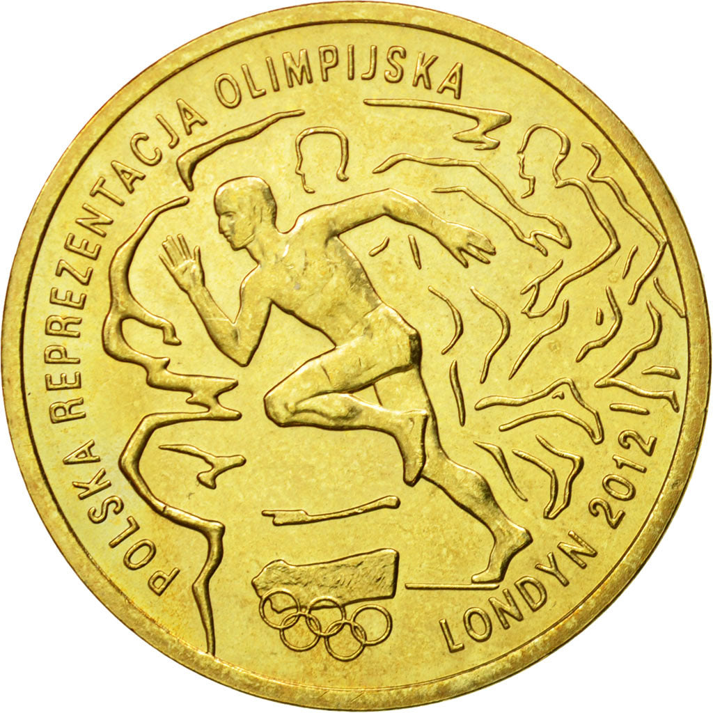 Coin, Poland, 2 Zlote, 2012, Warsaw, MS(63), Brass, KM:832