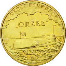 Coin, Poland, 2 Zlote, 2012, Warsaw, MS(63), Brass, KM:837